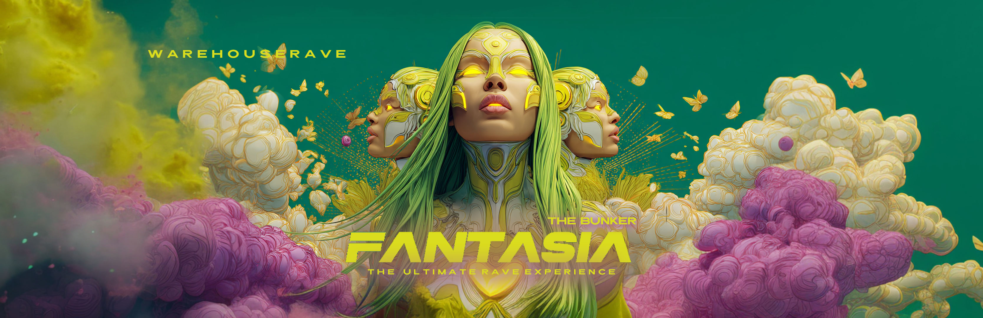 Fantasia - Warehouse Rave - Birthday Event - The Bunker - 9 Jan - Book Now