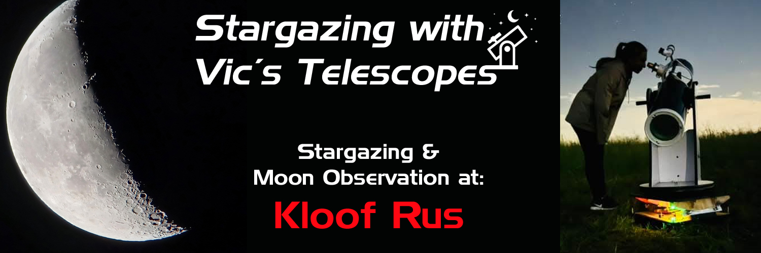 Stargazing with Vic's Telescopes @ Kloof Rus