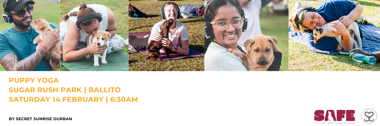 Secret Sunrise Durban - Puppy Yoga