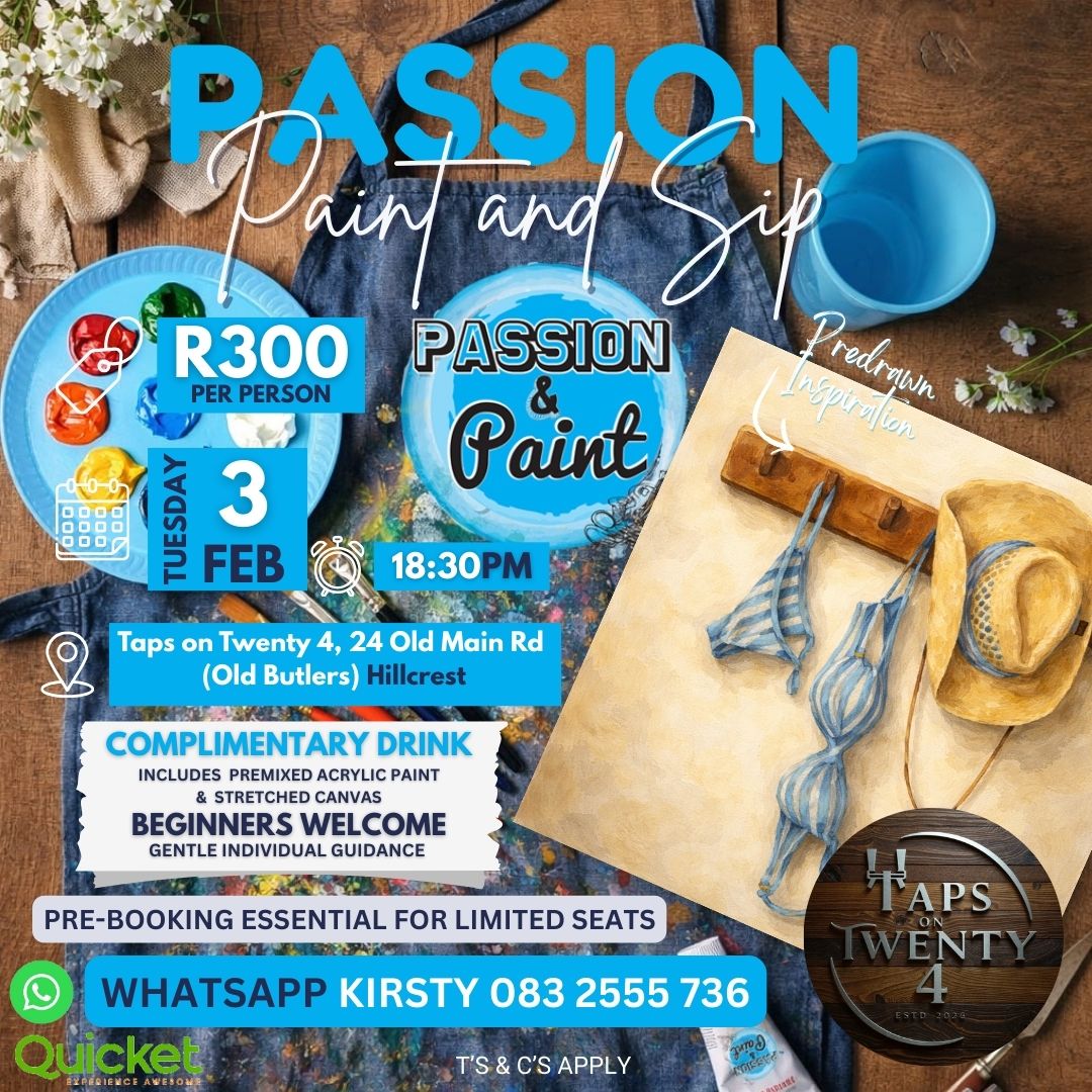 Passion Paint and Sip - Bikini