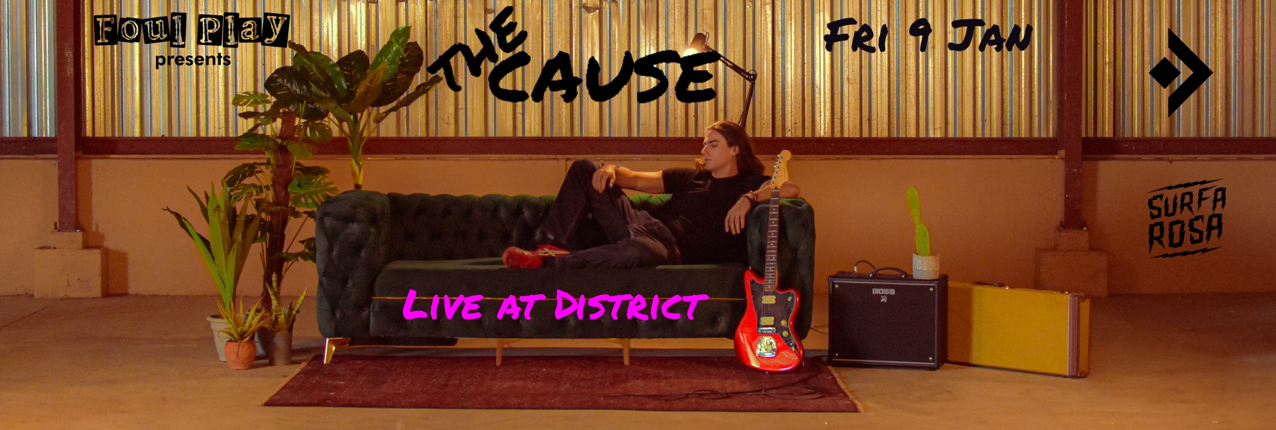 Foul Play & District presents The Cause w/ Uncle Righteous & Luzelle