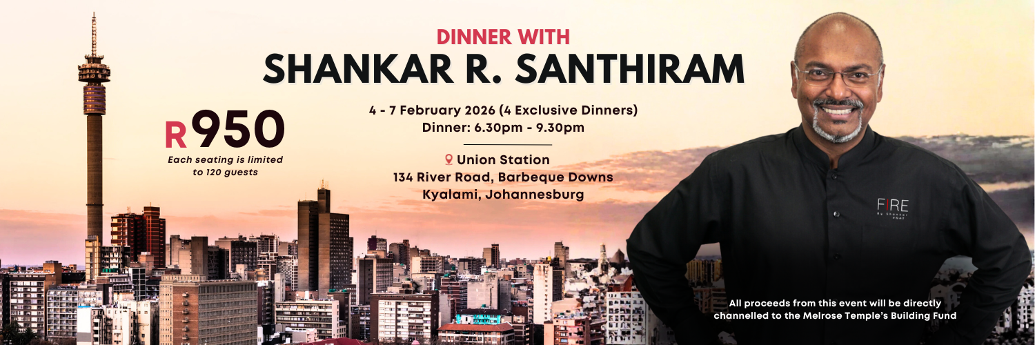 Dinner with Shankar R. Santhiram