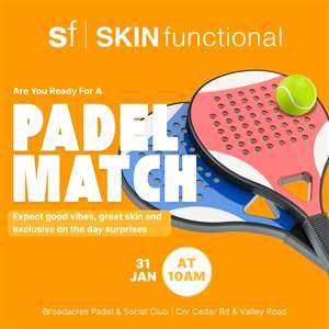 SKIN functional Padel and Social Launch Event