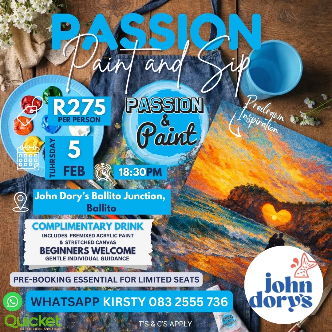 Passion Paint and Sip - Love in the Wall