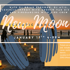 New Moon Ecstatic Dance (17 January, Saturday)