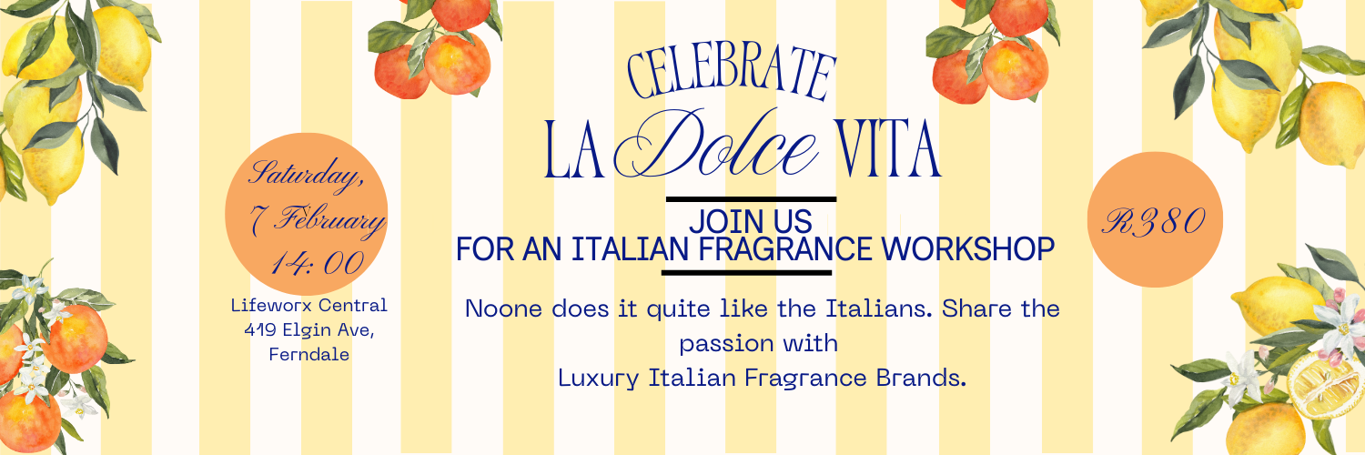 La Dolce Vita Italian Fragrance Brands Workshop