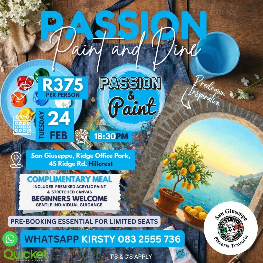 Passion Paint and Dine - Amalfi Lemons