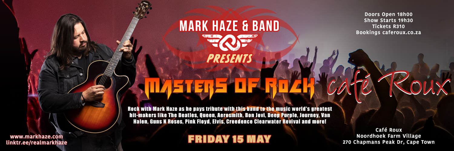 Mark Haze presents Masters of Rock