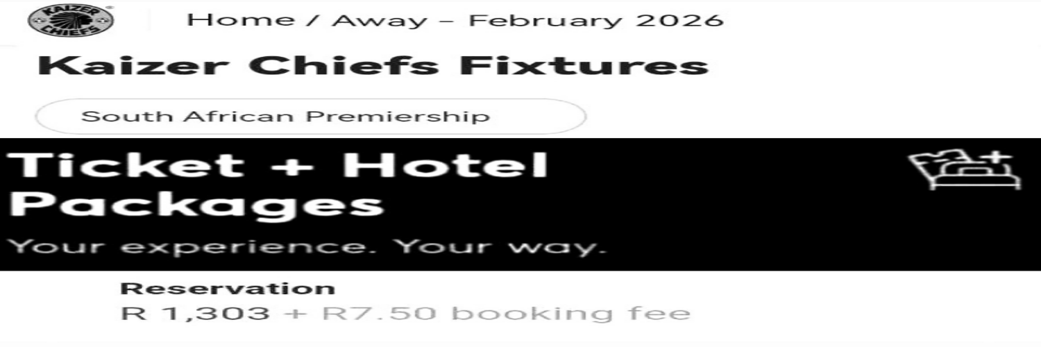 Football Travel Packages - kaizer chiefs