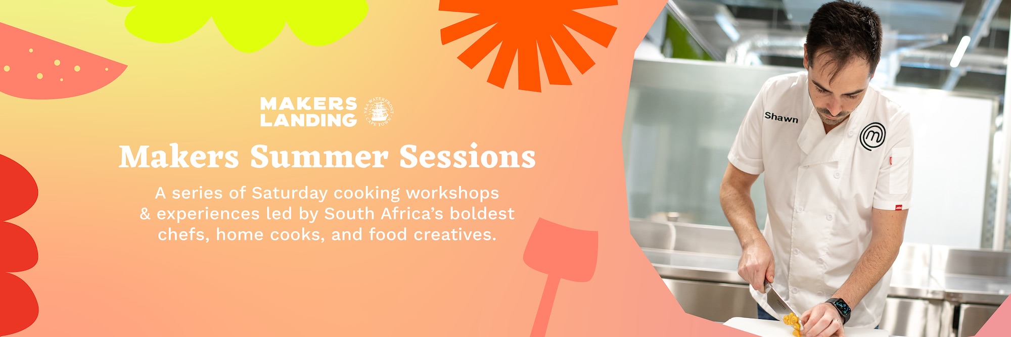 Makers Summer Sessions  – Shawn the Roasted Dad in the Demo Kitchen