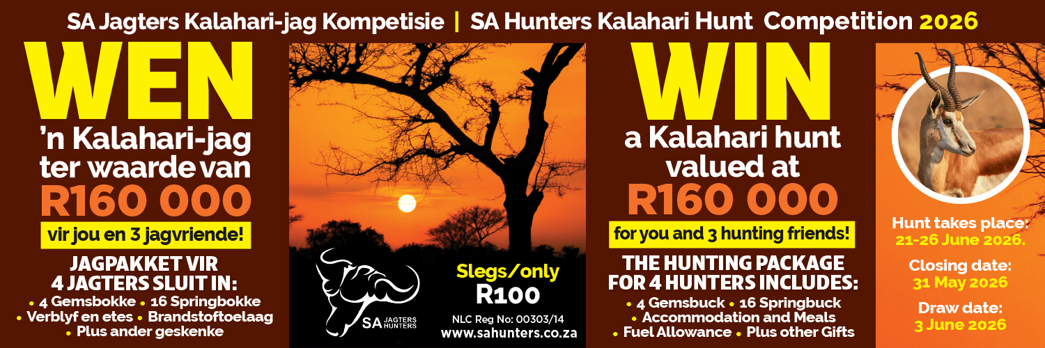 SA Jagters Kalahari-Jag 2026 | SA Hunters Kalahari Hunt 2026