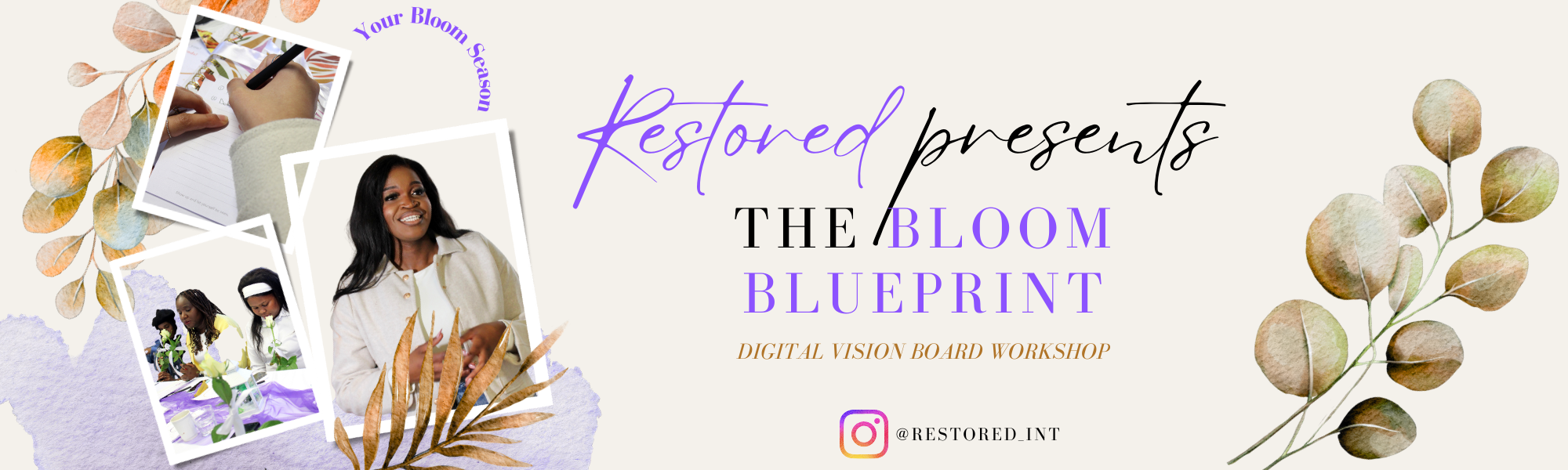 The Bloom Blueprint: Digital Vision Board Workshop