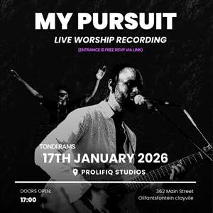 My Pursuit Live Worship Recording
