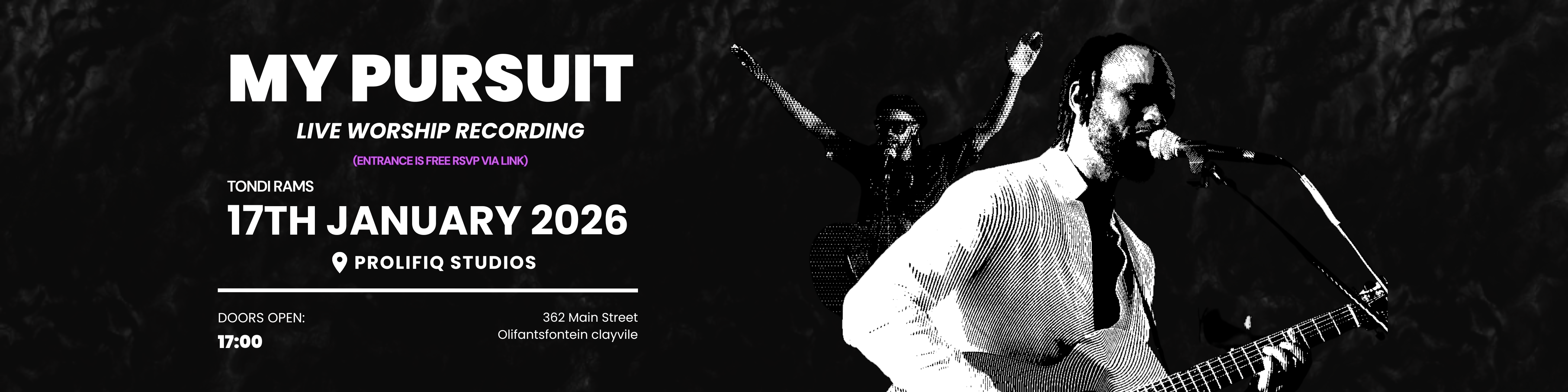 My Pursuit Live Worship Recording