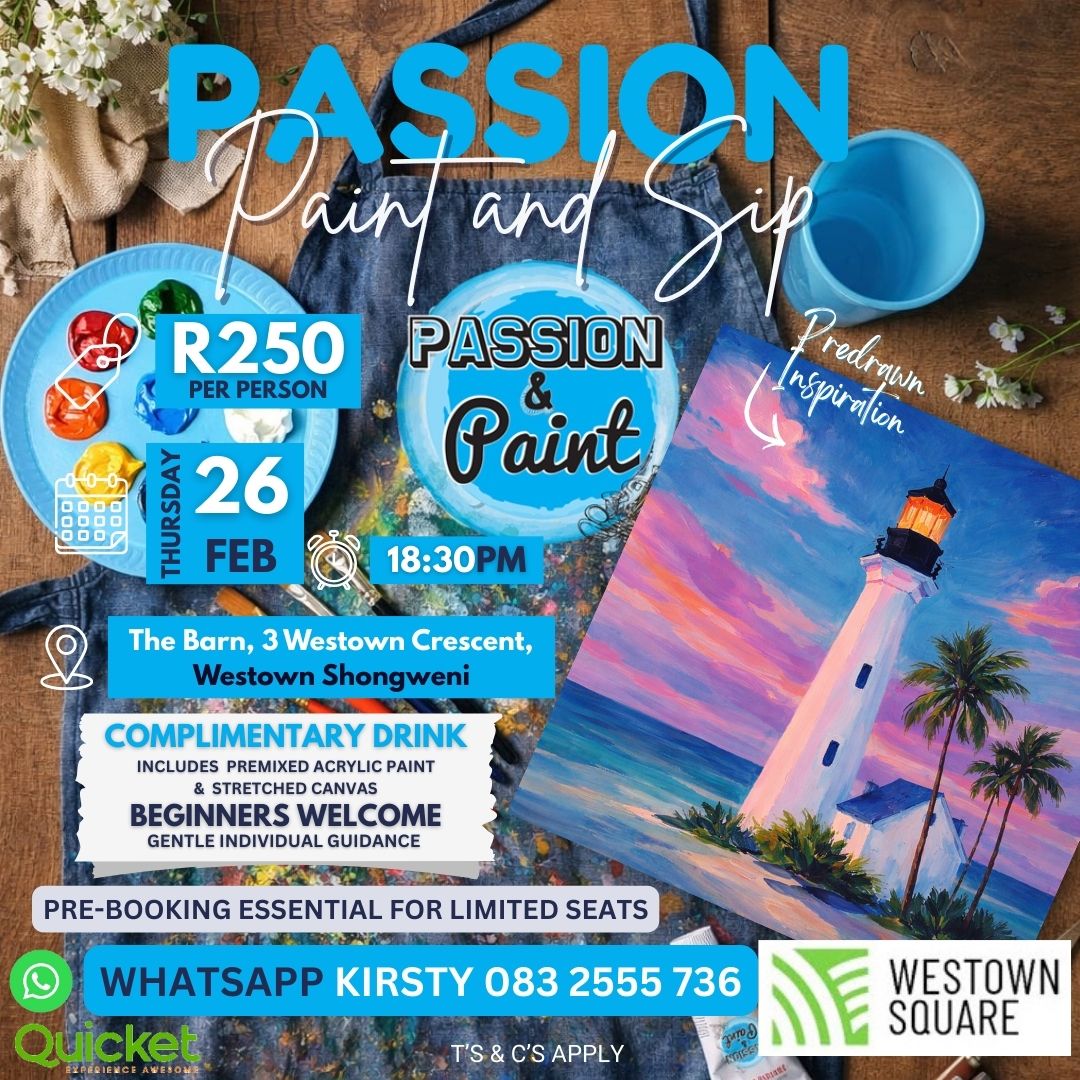 Passion Paint and Sip - Light of my life