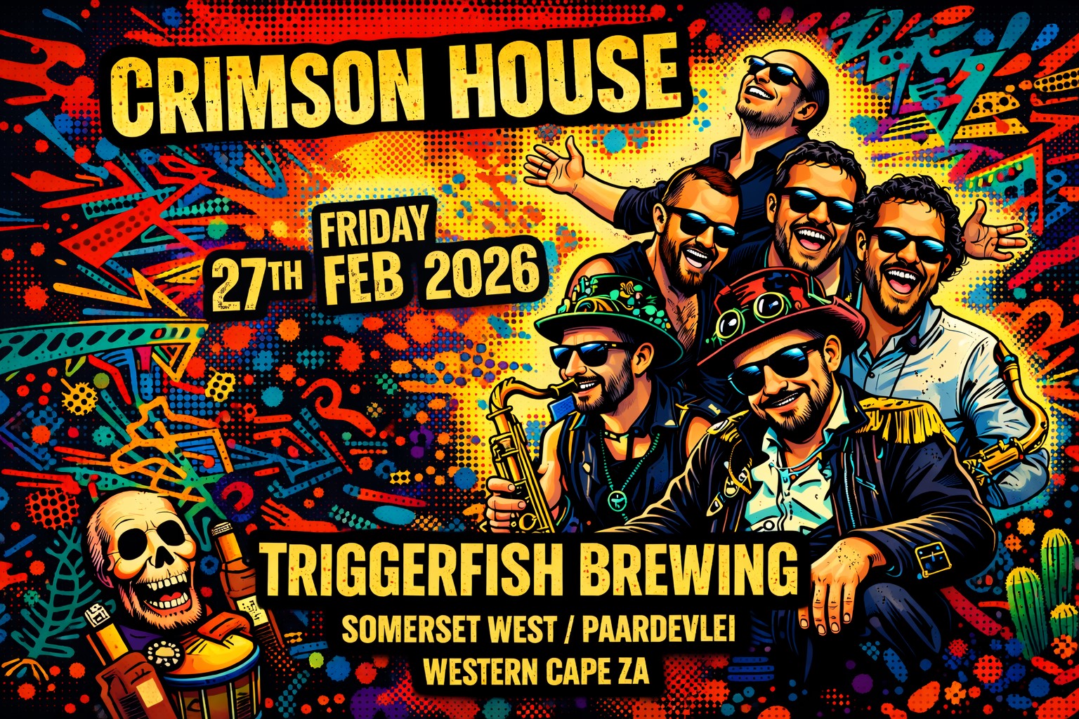 Crimson House live at Triggerfish Brewing