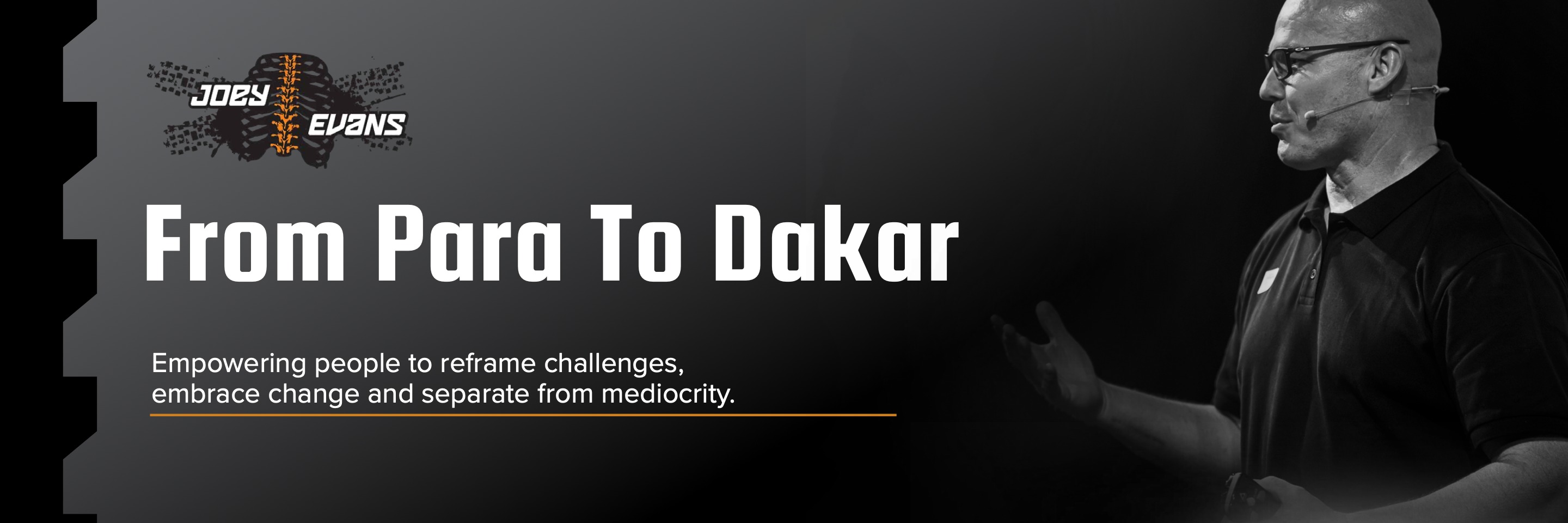 Suits & Sneakers presents: "From Para to Dakar" with Joey Evans (CT Edition)