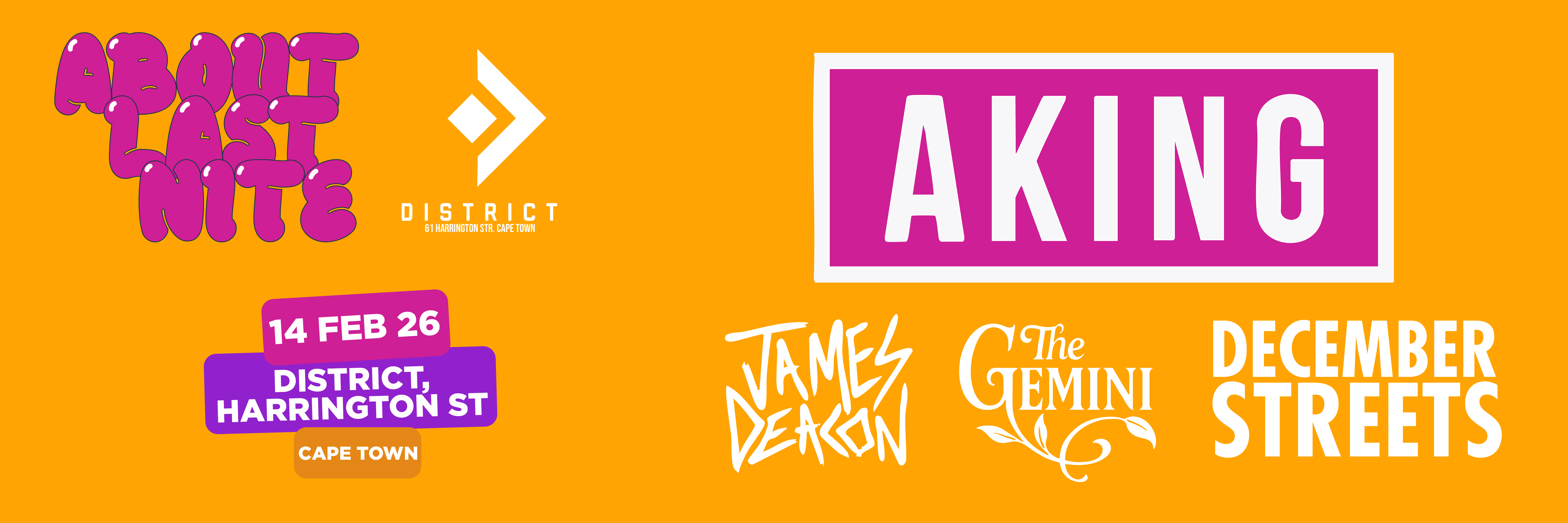 About Last Nite - District, Harrington Str.