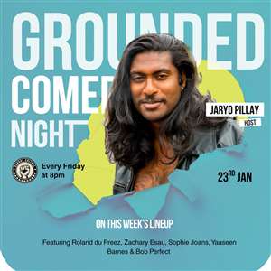 Jaryd Pillay Hosts Grounded Comedy Nights