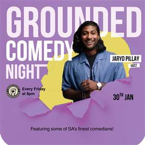 Jaryd Pillay Hosts Grounded Comedy