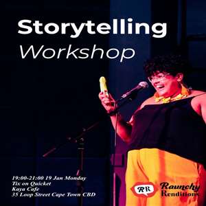 Raunchy Renditions Storytelling Workshop