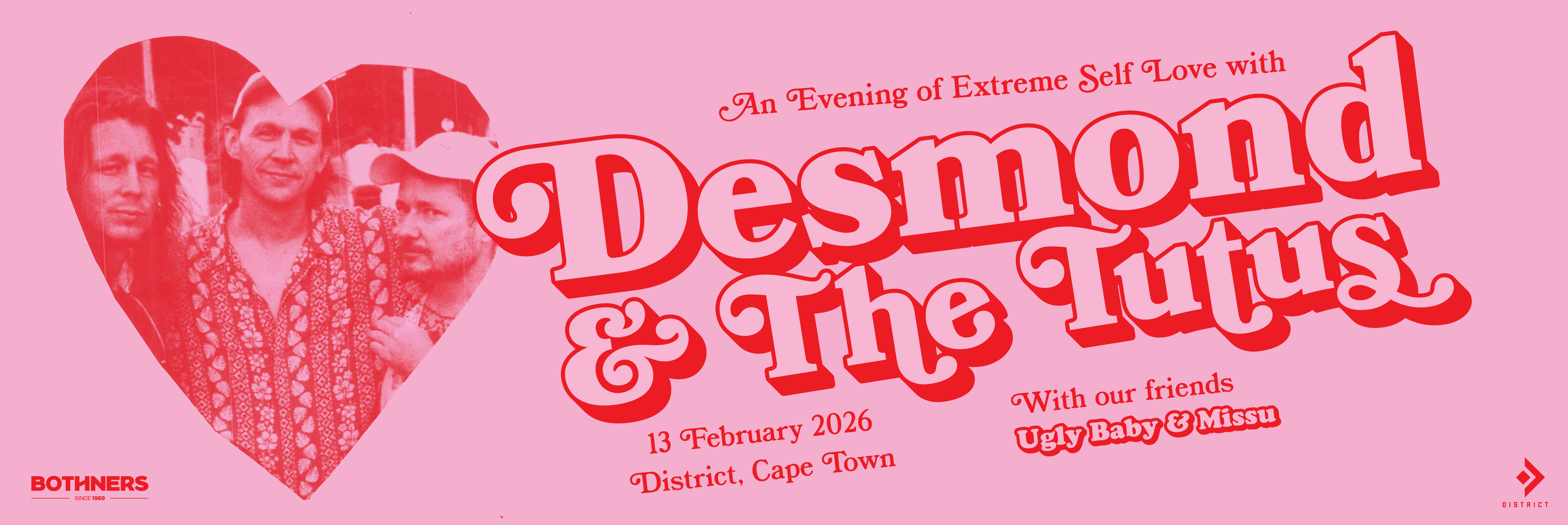 Desmond and the Tutus, Ugly Baby & Missu LIVE at District, Cape Town