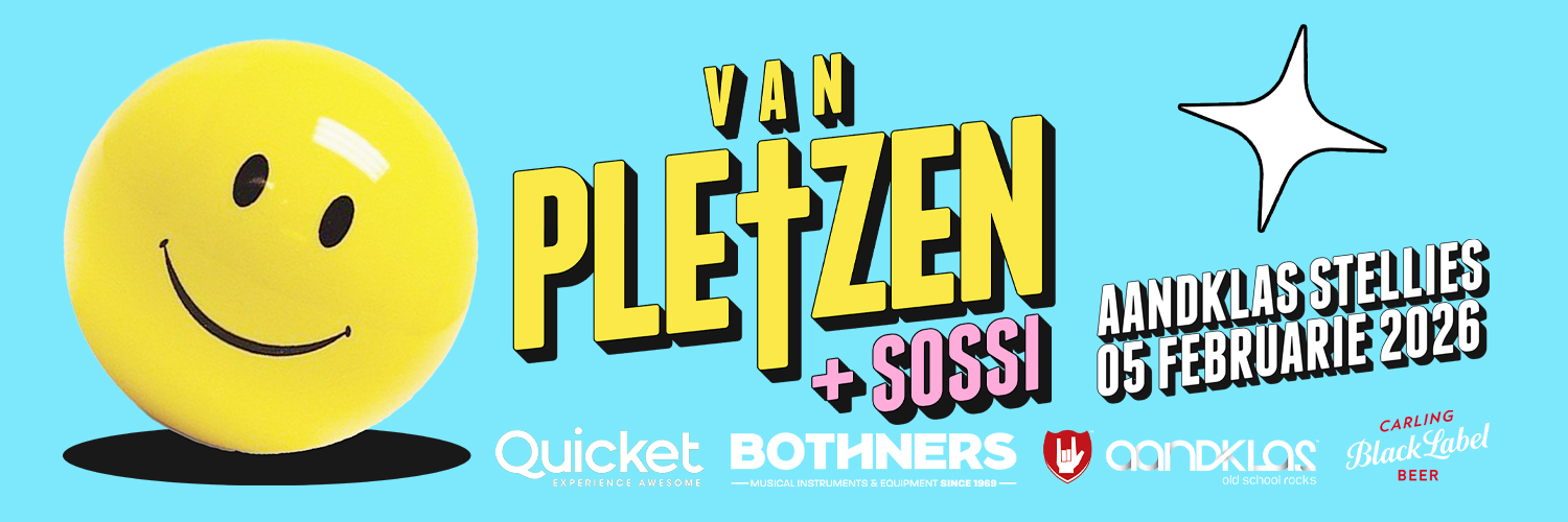 VAN PLETZEN & SOSSI - LIVE at Aandklas Stellenbosch