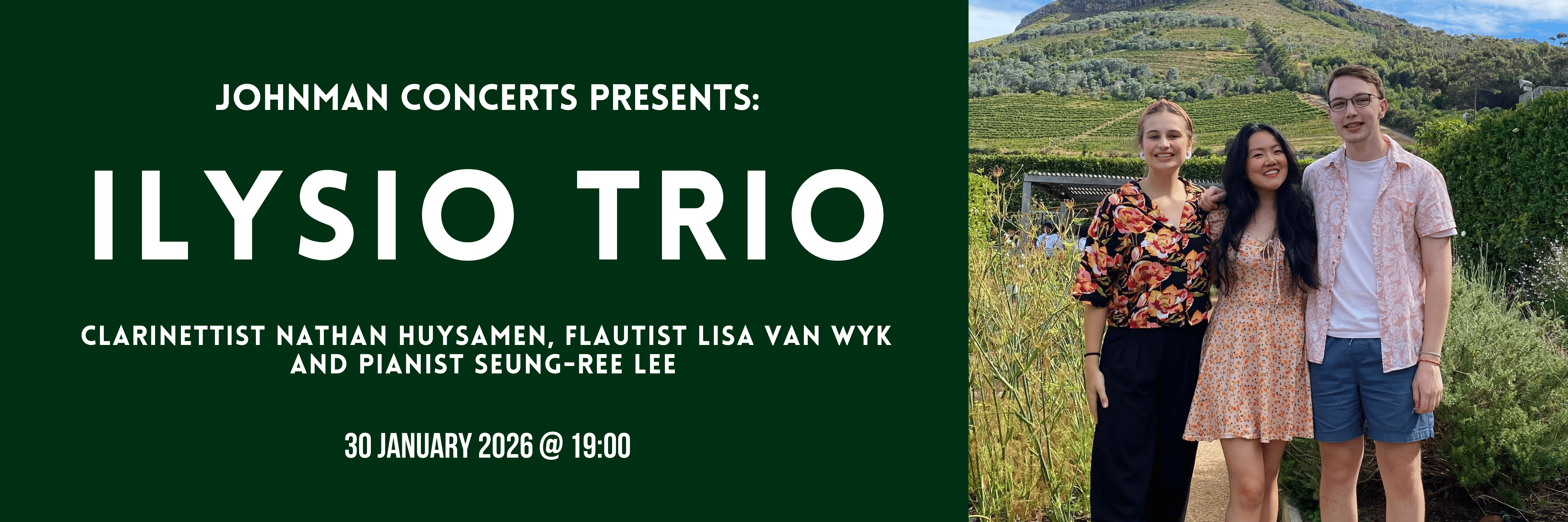 Ilysio Trio | Johnman Concerts