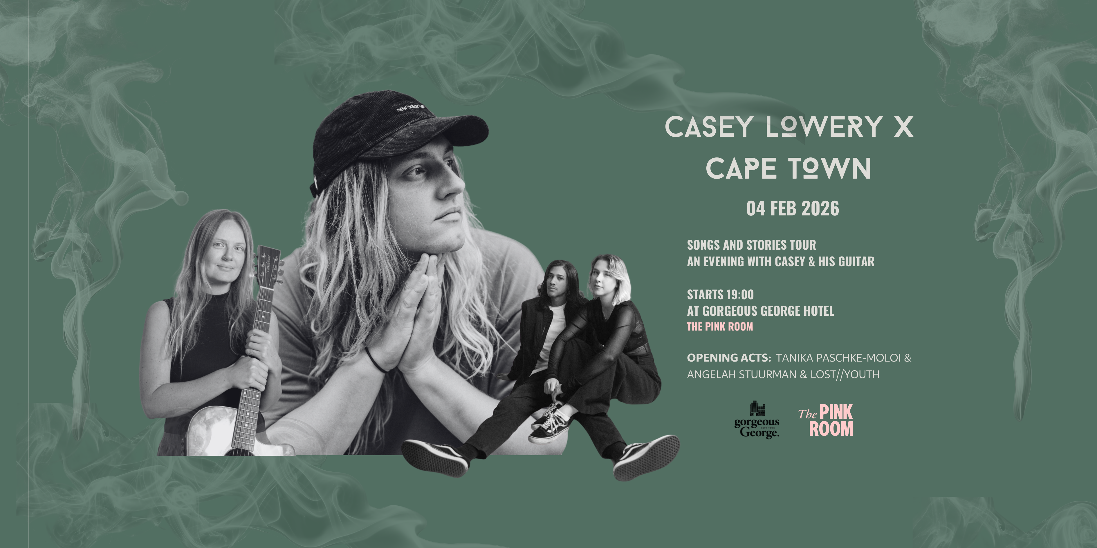 Casey Lowery: Songs & Stories Tour x Cape Town