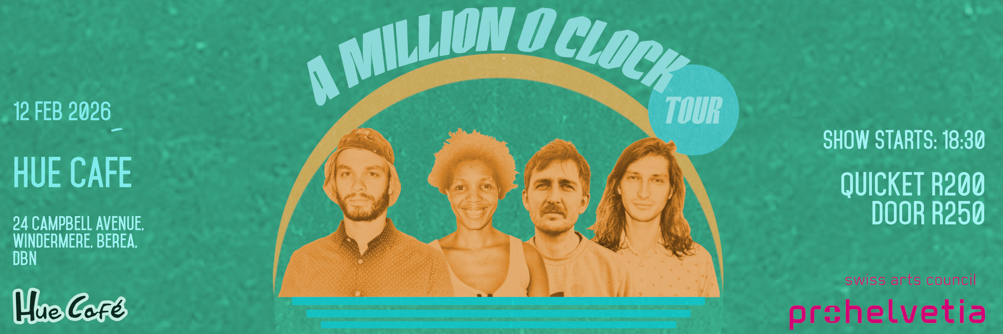 A Million O Clock Live at Hue Café