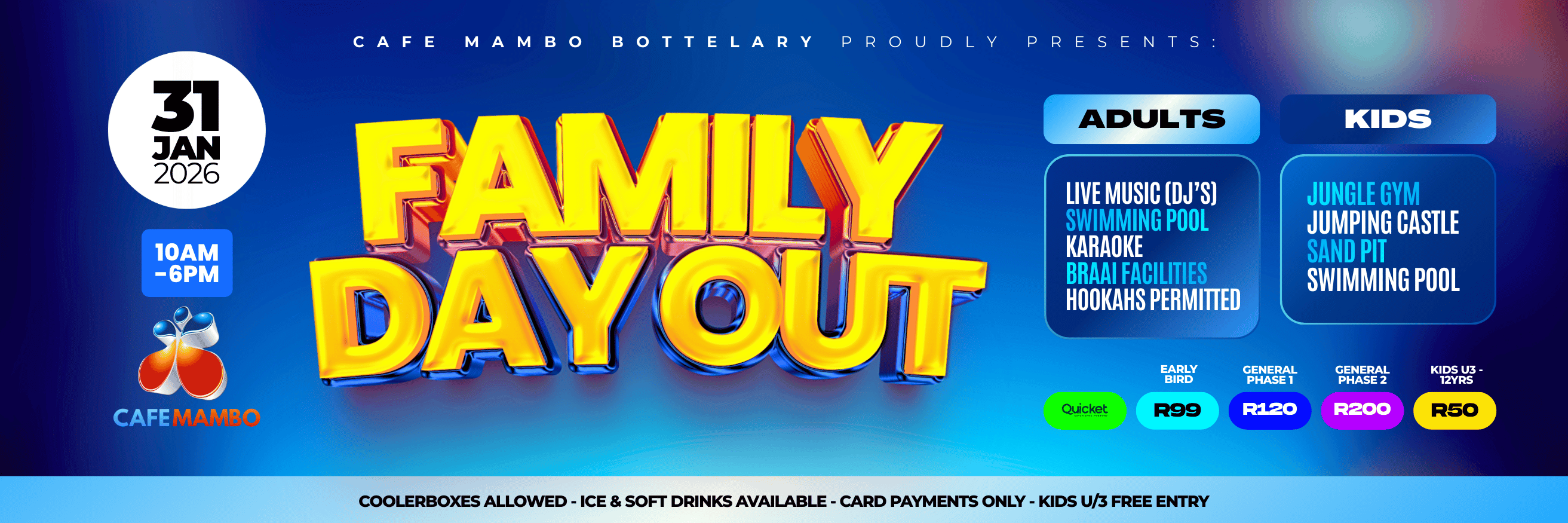 Cafe Mambo - Family Day Out