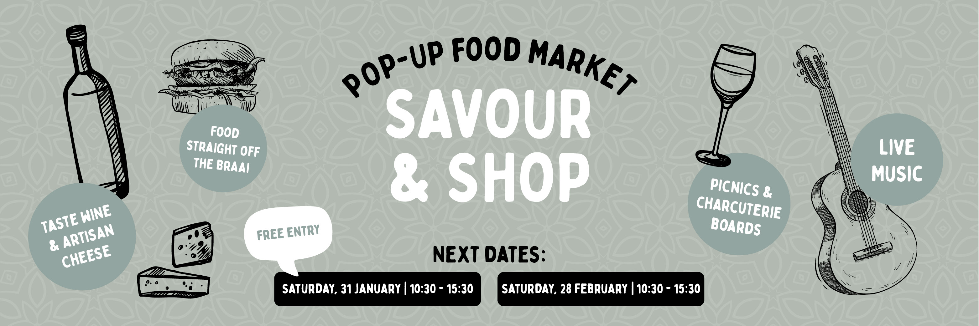 Savour & Shop - Pop-up Food Market