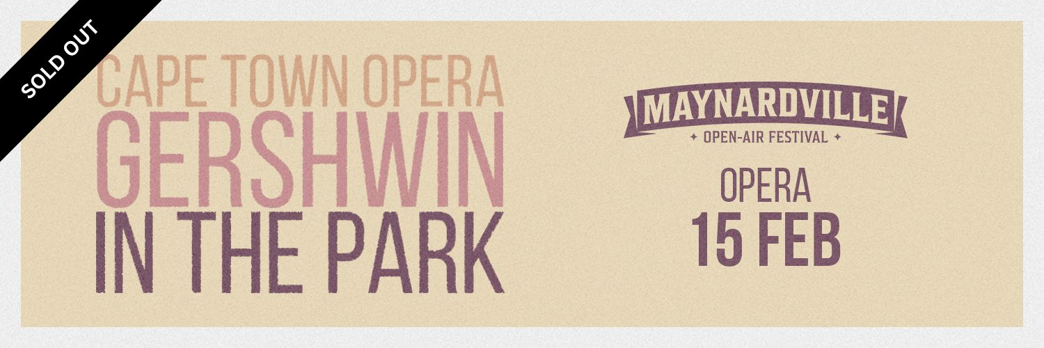 Maynardville 2026: Cape Town Opera | Gershwin in the Park