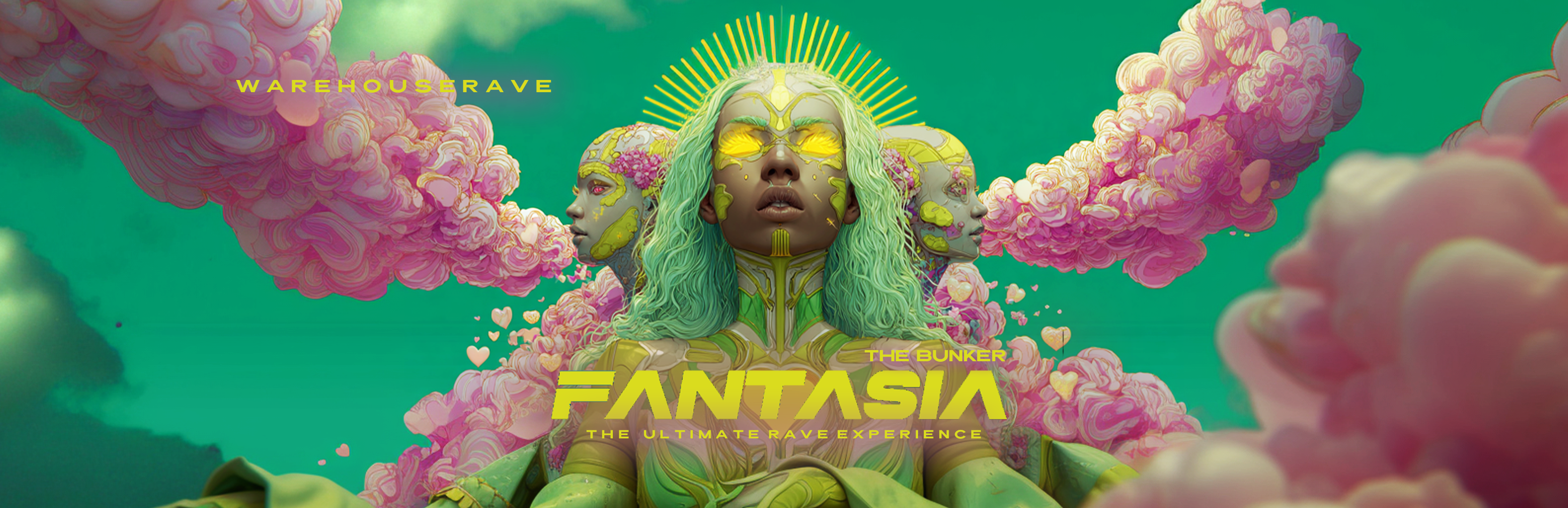 Fantasia - This Saturday - Warehouse Rave - The Bunker - 24 Jan - Book Now