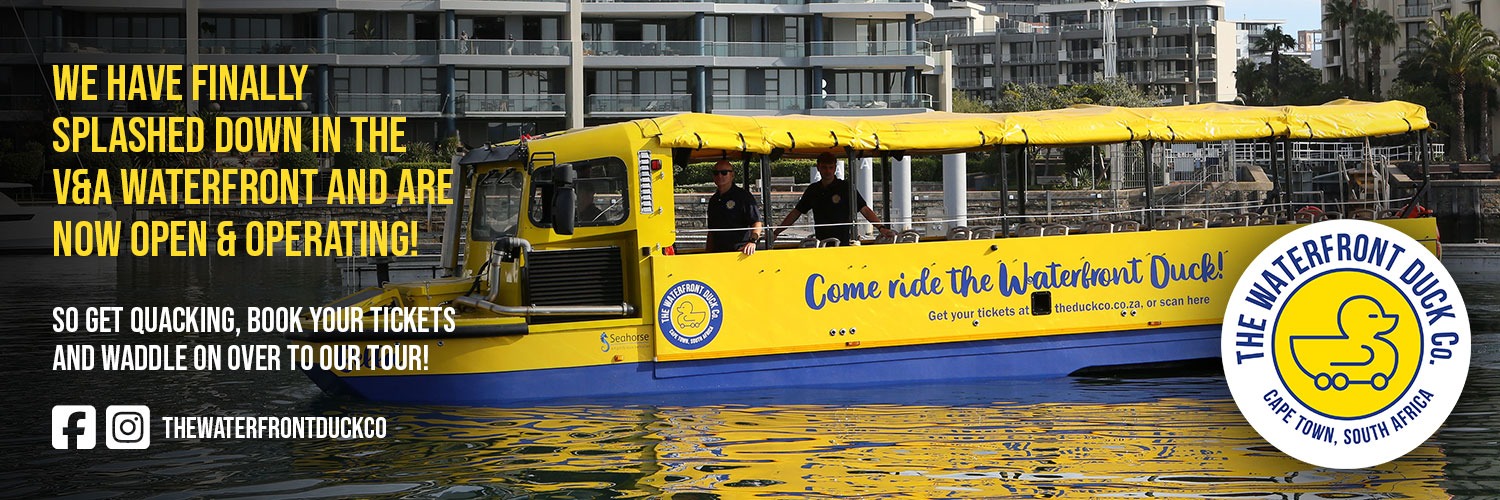 The Waterfront Duck Co Tours: July - September 2026