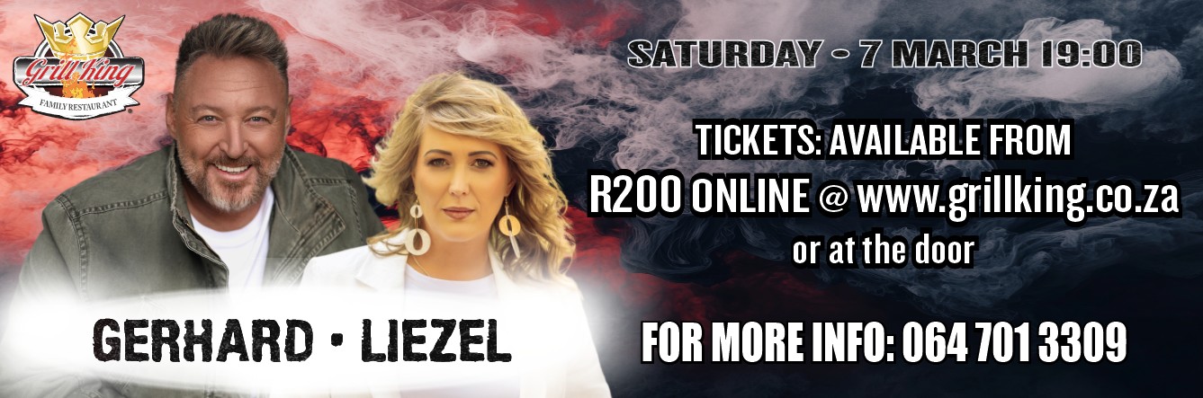 Gerhard Steyn and Liezel Pieters @ GRILL KING