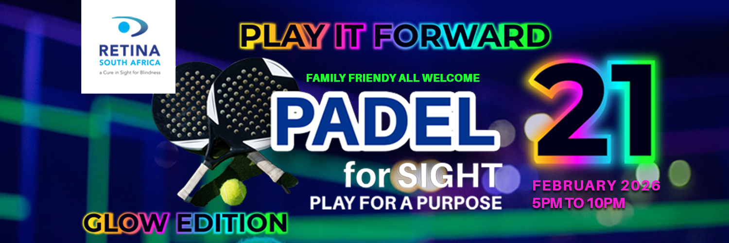 Padel for SIGHT Play for a Purpose Retina SA