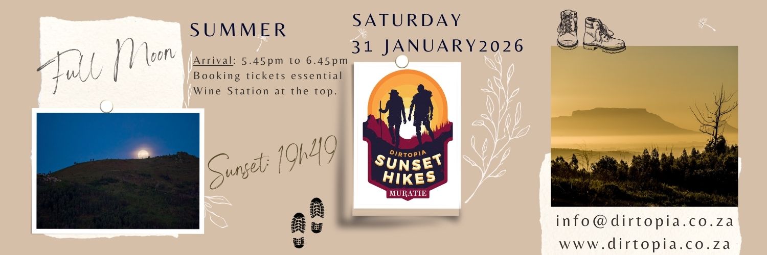 Sunset to Full Moon Hike @ Muratie SUMMER edition