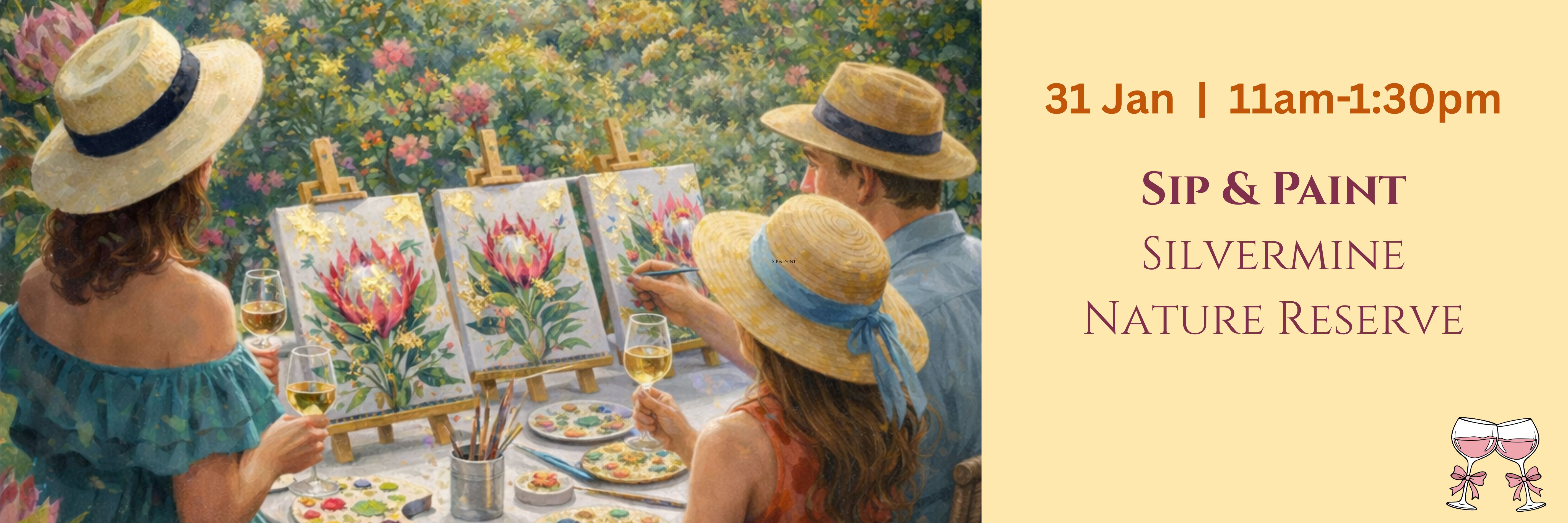 Sip & Paint at Silvermine Nature Reserve