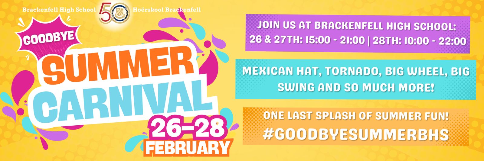 GOODBYE SUMMER CARNIVAL 2026