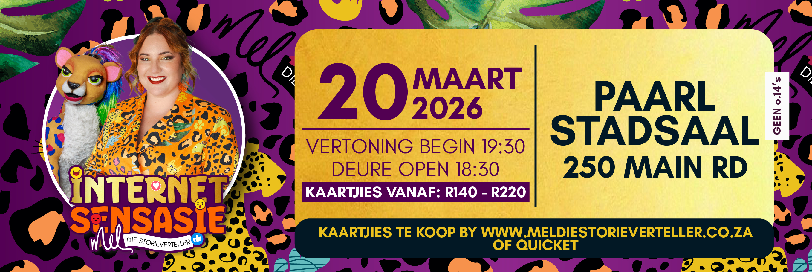 Mel die Storieverteller - PAARL - Internet Sensasie