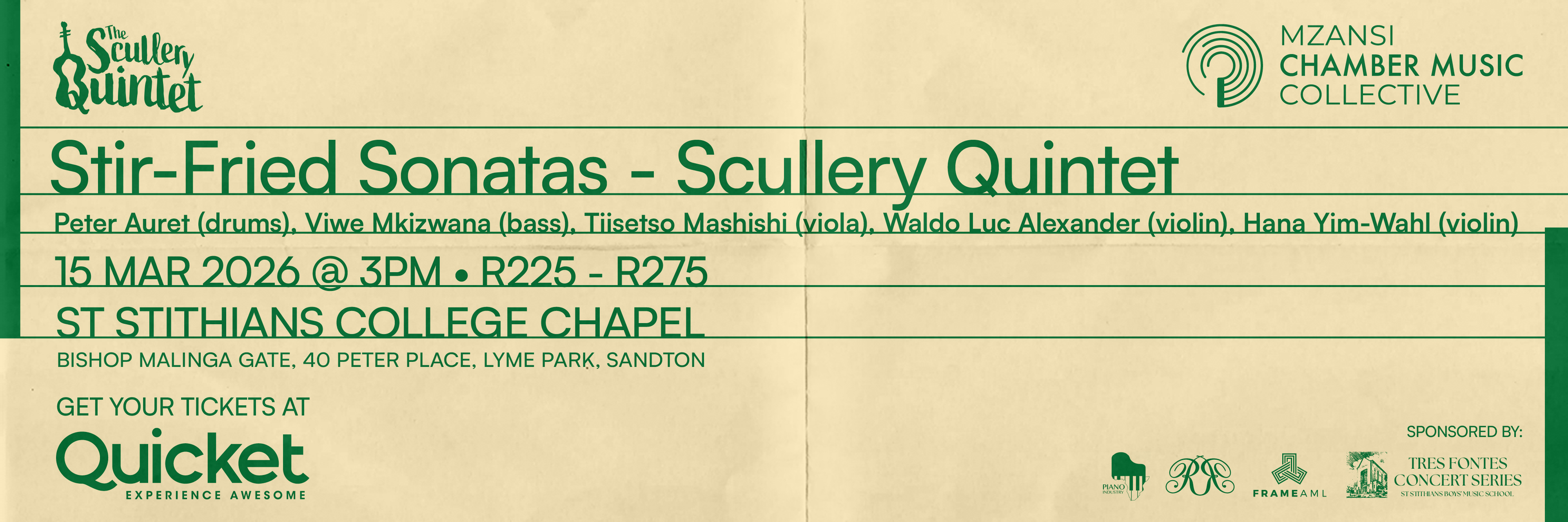 Stir Fried Sonatas - Scullery Quintet