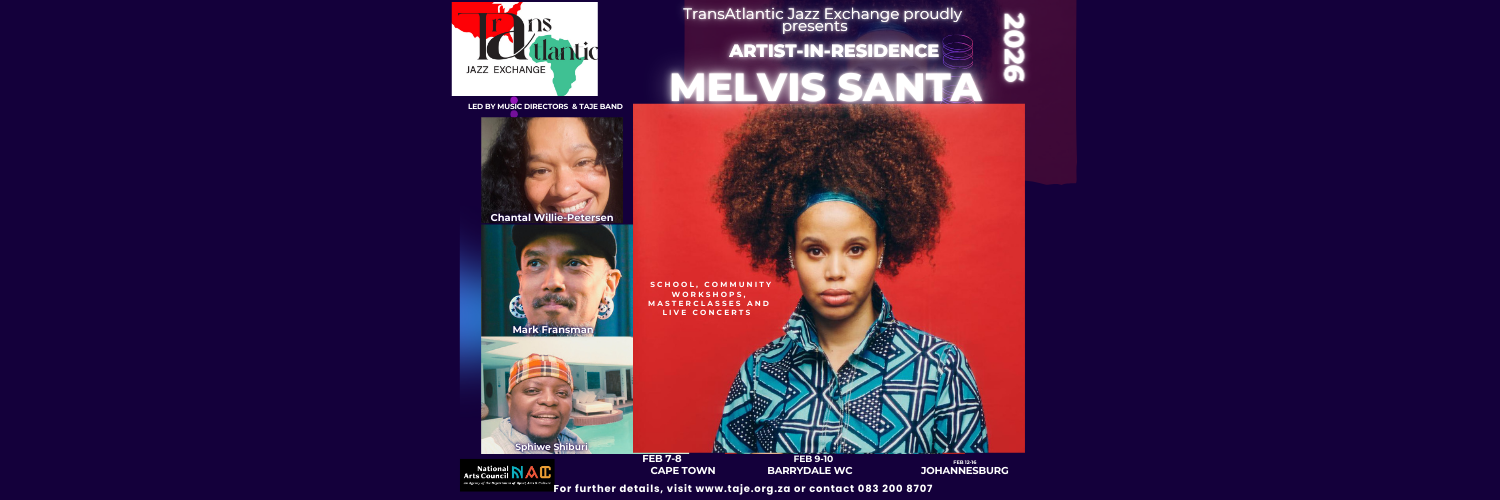 FREE Workshop & Community Concert: Melvis Santa & Friends - Rhythms across the Atlantic