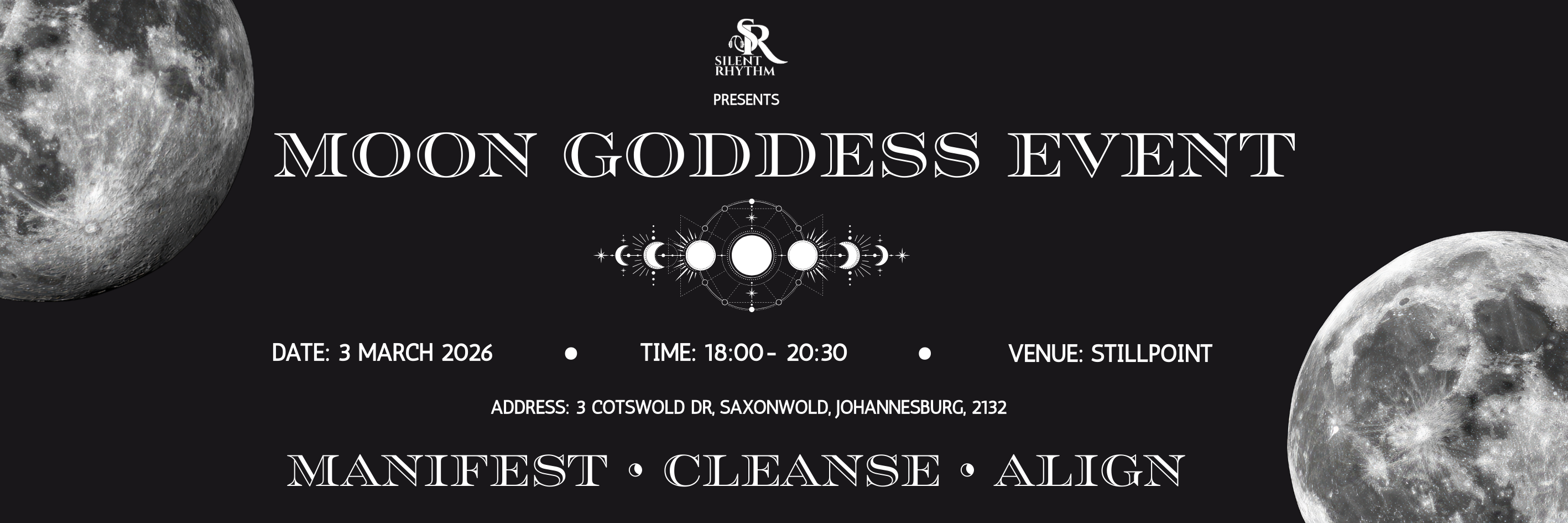 The Moon Goddess with Silent Rhythm