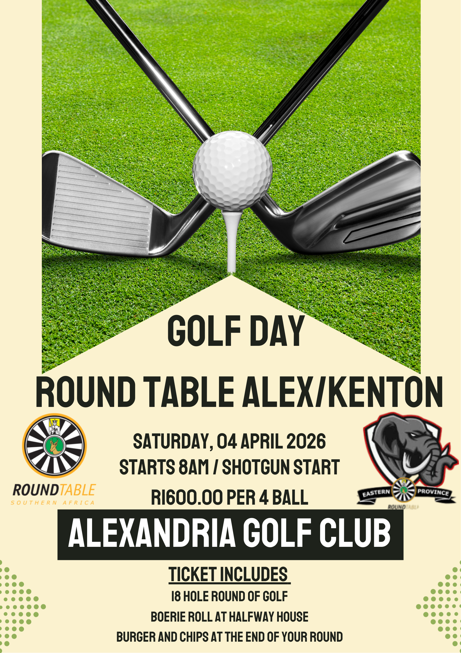 Round Table Alex/Kenton Golf Day