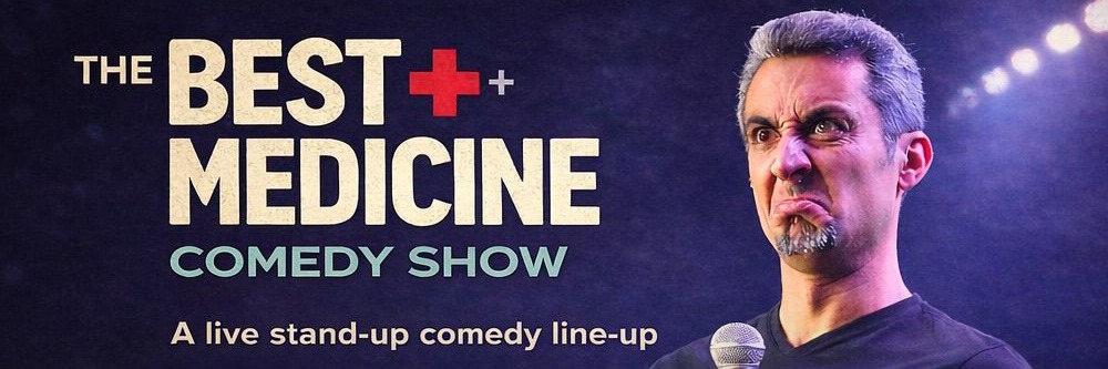 The Best Medicine Comedy Show ft. Riaad Moosa LIVE in Pretoria, Menlyn at The Protea Hotel Fire & Ice! 14 Feb 2026