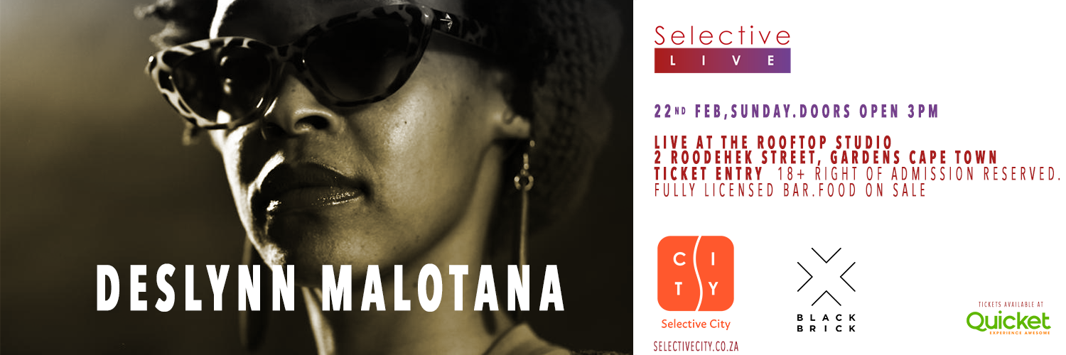 Selective Live rooftop Live Music experience with Deslynn Malotana