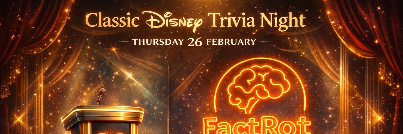 FactRot Nights presents Pop Culture Quiz Night in Cape Town (Disney Themed)