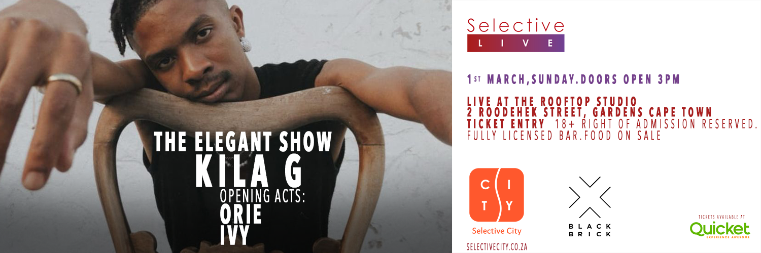 Selective Live rooftop Live Music experience with Kila G