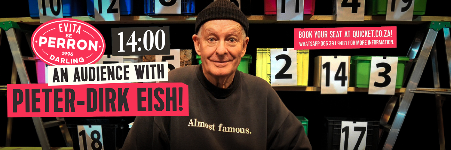 An Audience With Pieter-Dirk Eish! - 5 April 2026